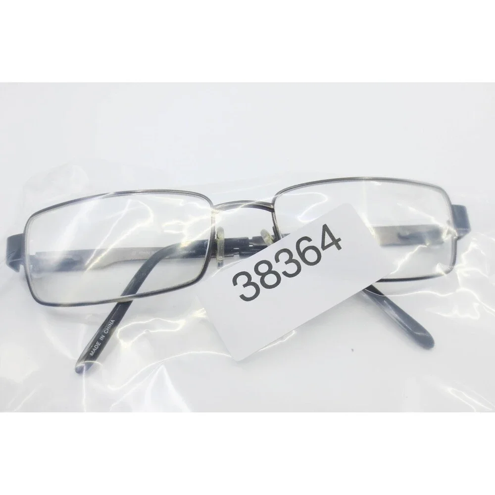 John Raymond Eyewear Groove JR-02045 Gunmetal Gray Rectangular Frames 59-18-145